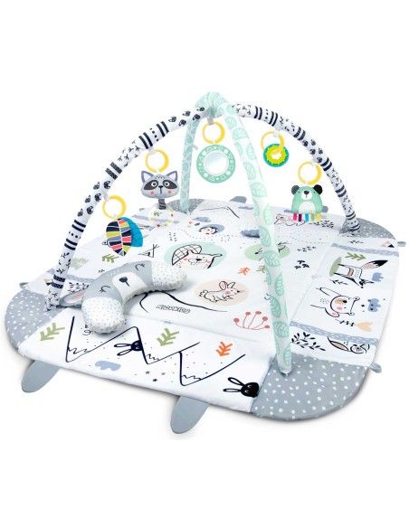 Mokomasis interaktyvus kilimėlis 110 x 100 cm Ricokids triušis Mokomasis interaktyvus kilimėlis 110 x 100 cm Ricokids triušis