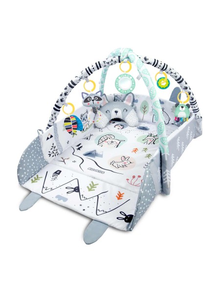 Mokomasis interaktyvus kilimėlis 110 x 100 cm Ricokids triušis Mokomasis interaktyvus kilimėlis 110 x 100 cm Ricokids triušis