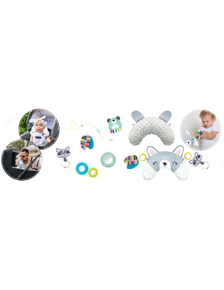 Mokomasis interaktyvus kilimėlis 110 x 100 cm Ricokids triušis Mokomasis interaktyvus kilimėlis 110 x 100 cm Ricokids triušis