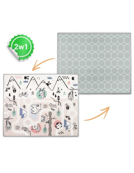 Valcuotas putplasčio kilimėlis 180 x 150 x 1,5 cm Nukido NK-342 Valcuotas putplasčio kilimėlis 180 x 150 x 1,5 cm Nukido NK-342