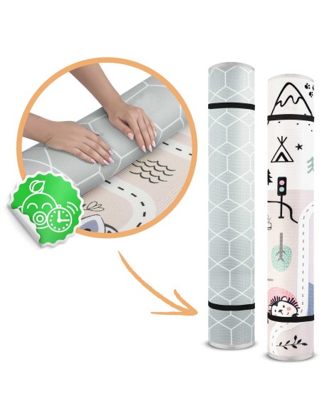 Valcuotas putplasčio kilimėlis 180 x 150 x 1,5 cm Nukido NK-342 Valcuotas putplasčio kilimėlis 180 x 150 x 1,5 cm Nukido NK-342