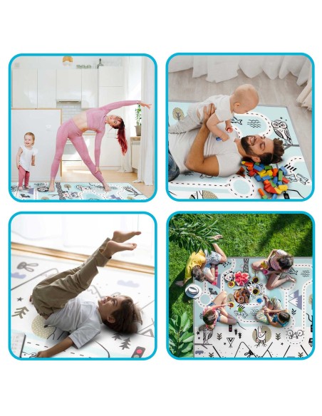 Valcuotas putplasčio kilimėlis 180 x 150 x 1,5 cm Nukido NK-342 Valcuotas putplasčio kilimėlis 180 x 150 x 1,5 cm Nukido NK-342