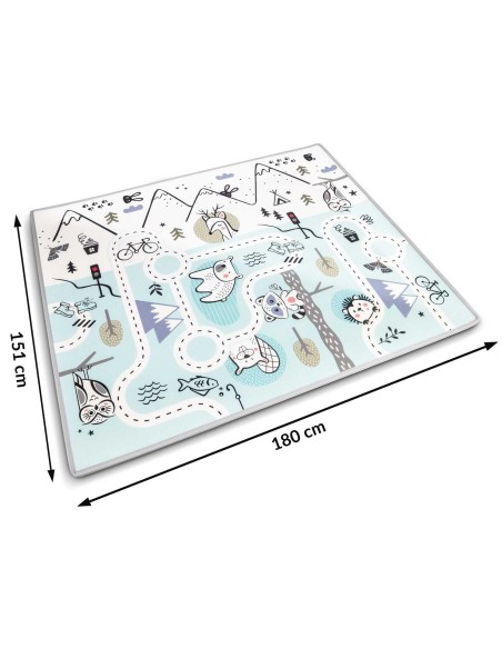 Valcuotas putplasčio kilimėlis 180 x 150 x 1,5 cm Nukido NK-342 Valcuotas putplasčio kilimėlis 180 x 150 x 1,5 cm Nukido NK-342