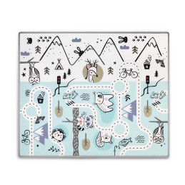 Valcuotas putplasčio kilimėlis 180 x 150 x 1,5 cm Nukido NK-342