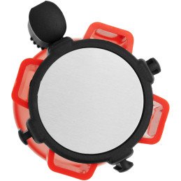 Kasetė su skiriamąja juosta, įspėjamoji stulpelio stulpo perdanga, 3 m, juoda