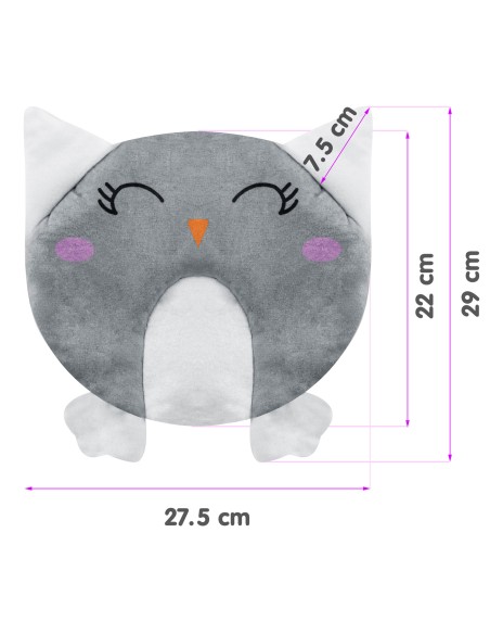 Ricokids pilka pagalvėlė atmuštui