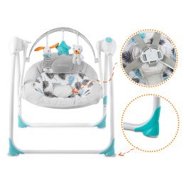Automatinis atmuštuvas su muzika turkio spalvos Ricokids 7326
