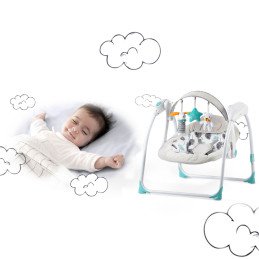 Automatinis atmuštuvas su muzika turkio spalvos Ricokids 7326