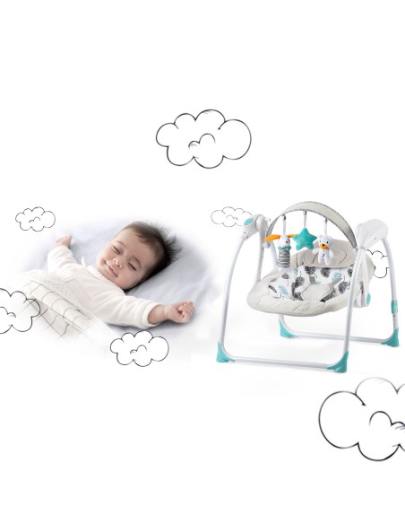 Automatinis atmuštuvas su muzika turkio spalvos Ricokids 7326