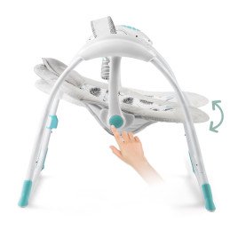 Automatinis atmuštuvas su muzika turkio spalvos Ricokids 7326