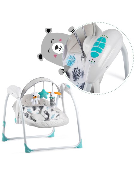 Automatinis atmuštuvas su muzika turkio spalvos Ricokids 7326