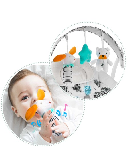 Automatinis atmuštuvas su muzika turkio spalvos Ricokids 7326