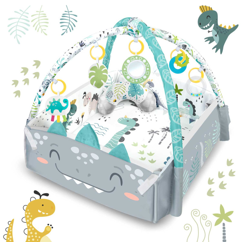 Nessi Ricokids interaktyvus edukacinis kilimėlis 110 x 100 cm