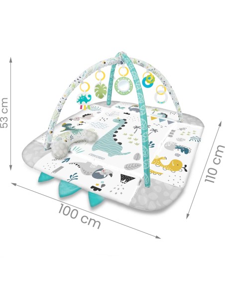 Nessi Ricokids interaktyvus edukacinis kilimėlis 110 x 100 cm Nessi Ricokids interaktyvus edukacinis kilimėlis 110 x 100 cm