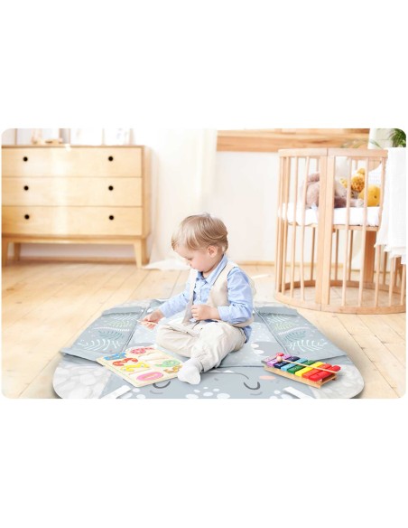 Nessi Ricokids interaktyvus edukacinis kilimėlis 110 x 100 cm Nessi Ricokids interaktyvus edukacinis kilimėlis 110 x 100 cm