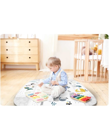 Nessi Ricokids interaktyvus edukacinis kilimėlis 110 x 100 cm Nessi Ricokids interaktyvus edukacinis kilimėlis 110 x 100 cm
