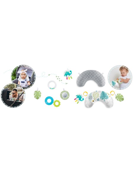 Nessi Ricokids interaktyvus edukacinis kilimėlis 110 x 100 cm Nessi Ricokids interaktyvus edukacinis kilimėlis 110 x 100 cm