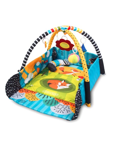 Mokomasis interaktyvus kilimėlis 110 x 100 cm Lisek Ricokids Mokomasis interaktyvus kilimėlis 110 x 100 cm Lisek Ricokids