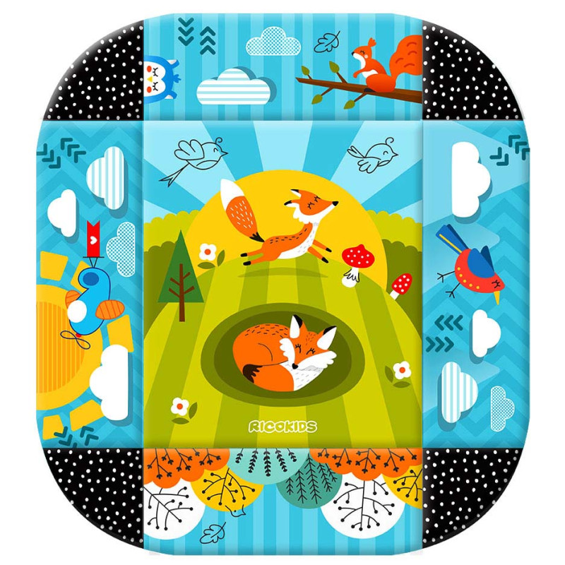 Mokomasis interaktyvus kilimėlis 110 x 100 cm Lisek Ricokids