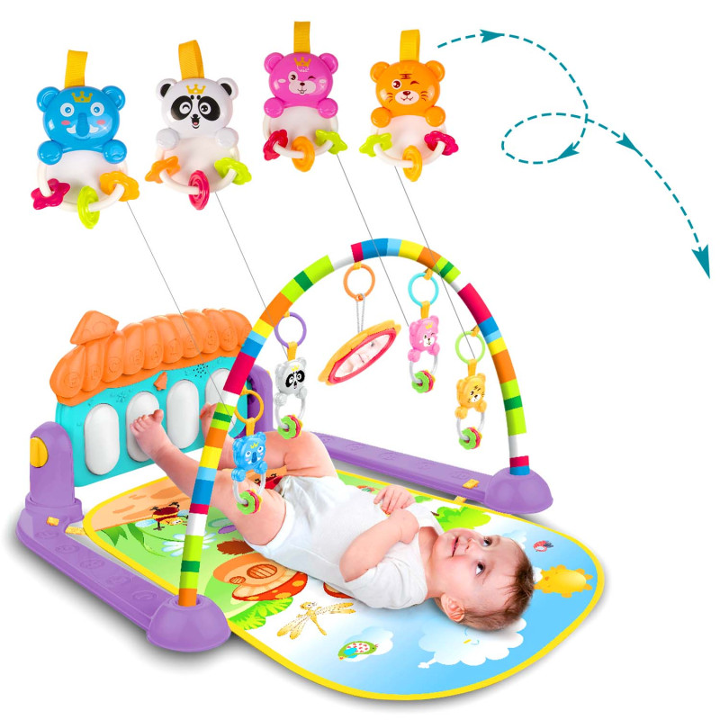 Mokomasis interaktyvus kilimėlis su Ricokids fortepijonu - 7316