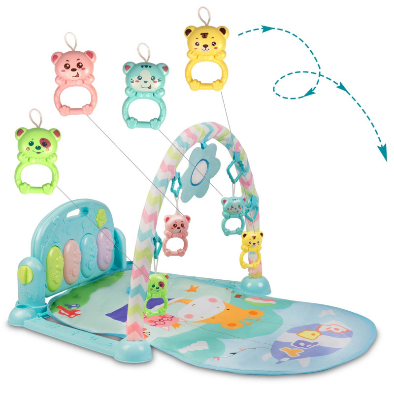 Mokomasis interaktyvus kilimėlis su Ricokids fortepijonu - 7314