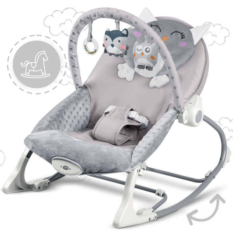 Ricokids bouncer su vibracija - viržiai - NEMOKAMA pagalvė