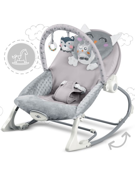 Ricokids bouncer su vibracija - viržiai - NEMOKAMA pagalvė