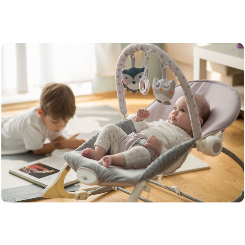 Ricokids bouncer su vibracija - viržiai - NEMOKAMA pagalvė