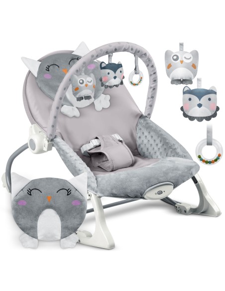 Ricokids bouncer su vibracija - viržiai - NEMOKAMA pagalvė