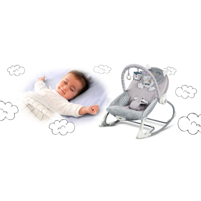 Ricokids bouncer su vibracija - viržiai - NEMOKAMA pagalvė