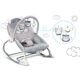 Ricokids bouncer su vibracija - viržiai - NEMOKAMA pagalvė
