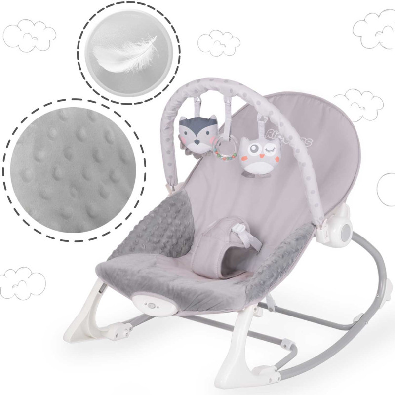 Rokeris su vibracijomis Ricokids - viržiai