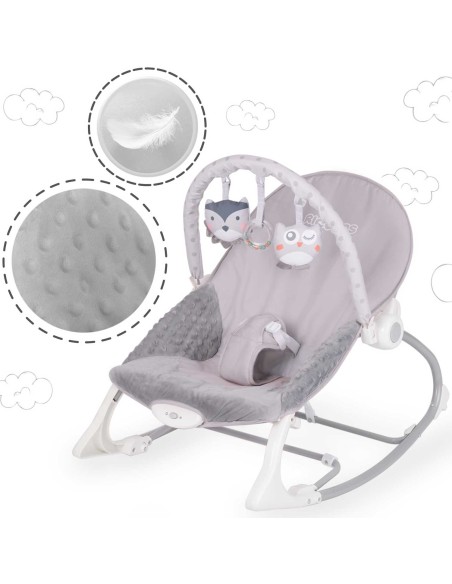 Rokeris su vibracijomis Ricokids - viržiai