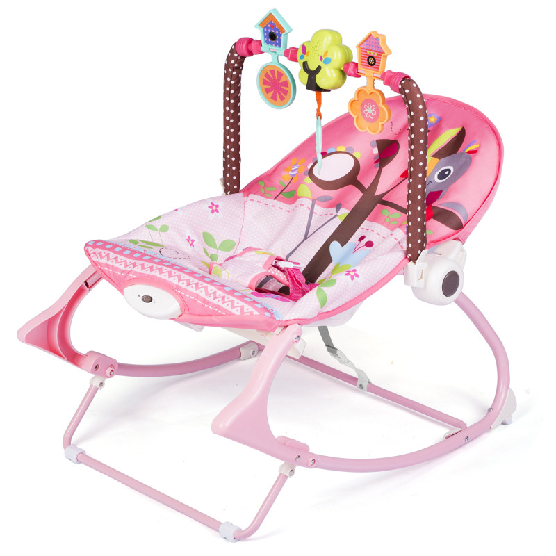 Daugiafunkcinis bounceris su vibracija ir Ricokids muzika