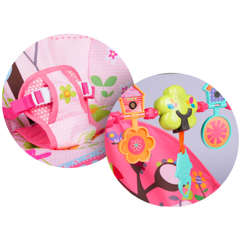 Daugiafunkcinis bounceris su vibracija ir Ricokids muzika