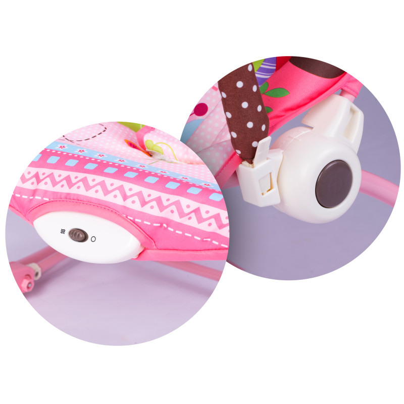 Daugiafunkcinis bounceris su vibracija ir Ricokids muzika