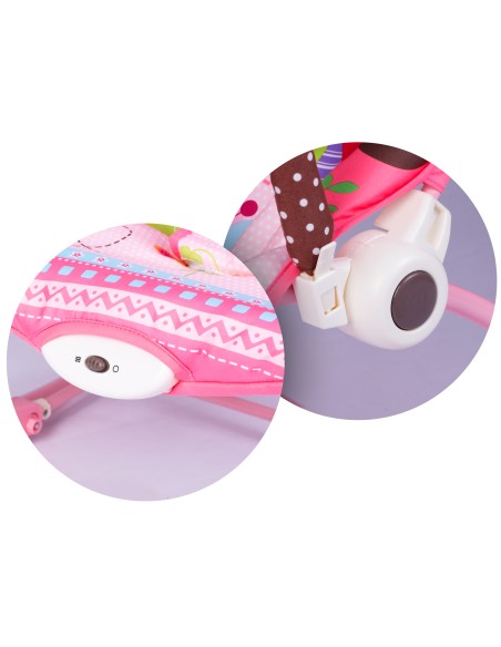 Daugiafunkcinis bounceris su vibracija ir Ricokids muzika