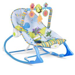 Daugiafunkcinis bounceris su vibracija ir Ricokids muzika