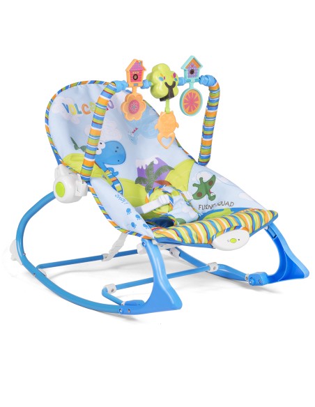 Daugiafunkcinis bounceris su vibracija ir Ricokids muzika