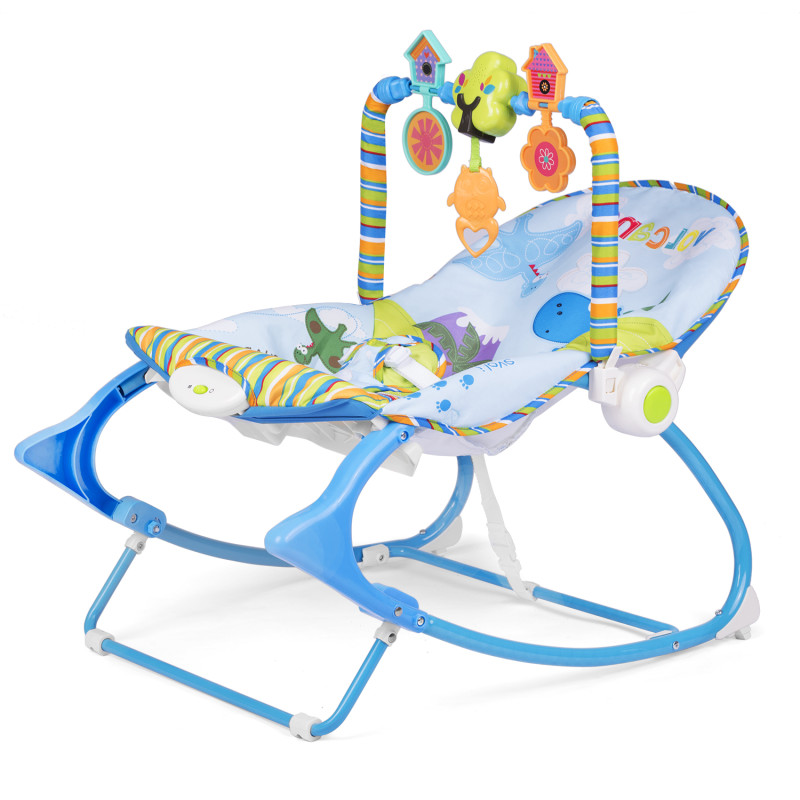 Daugiafunkcinis bounceris su vibracija ir Ricokids muzika