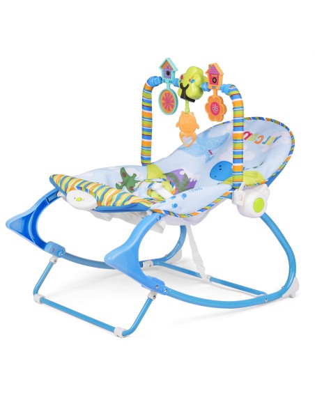 Daugiafunkcinis bounceris su vibracija ir Ricokids muzika