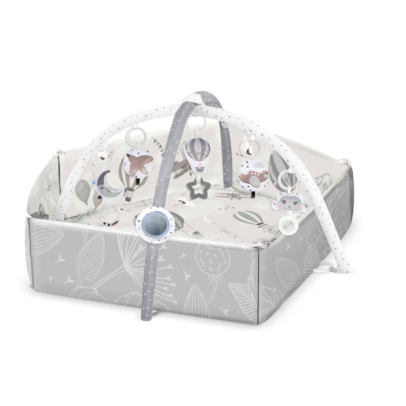 Didelis interaktyvus edukacinis kilimėlis Nukido balionai