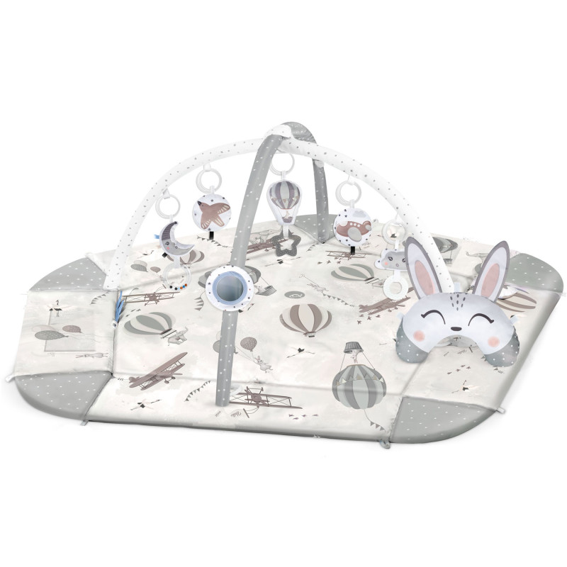 Didelis interaktyvus edukacinis kilimėlis Nukido balionai