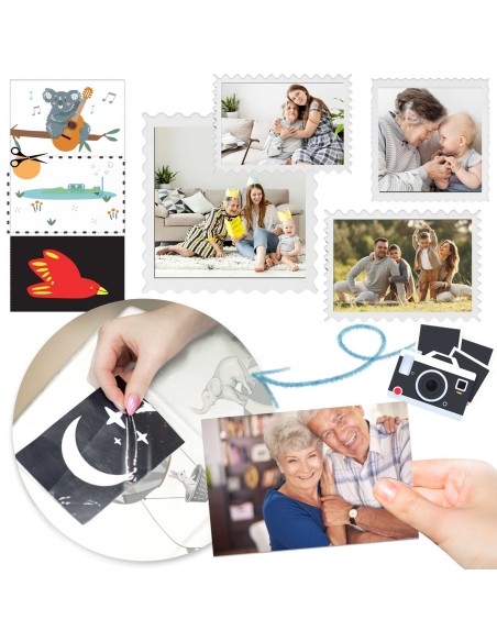 Didelis interaktyvus edukacinis kilimėlis Nukido balionai