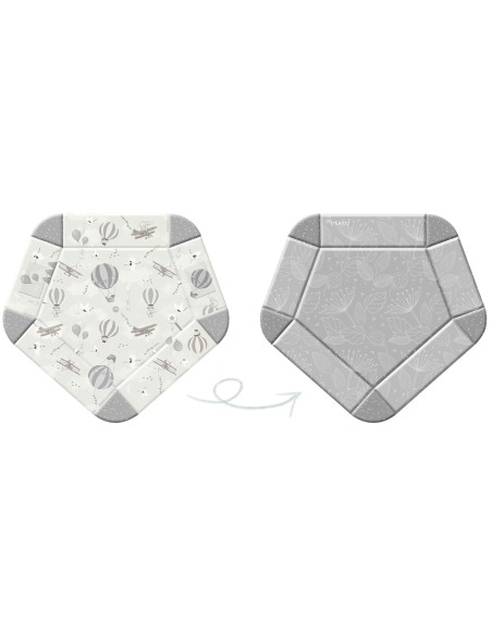 Didelis interaktyvus edukacinis kilimėlis Nukido balionai