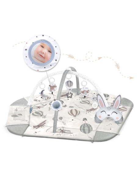 Didelis interaktyvus edukacinis kilimėlis Nukido balionai