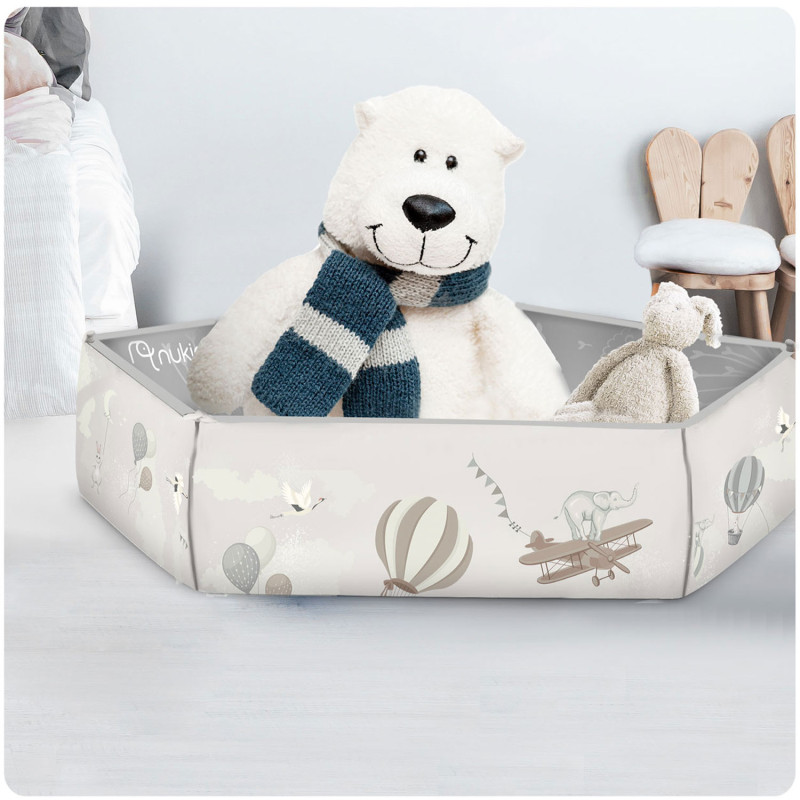 Didelis interaktyvus edukacinis kilimėlis Nukido balionai