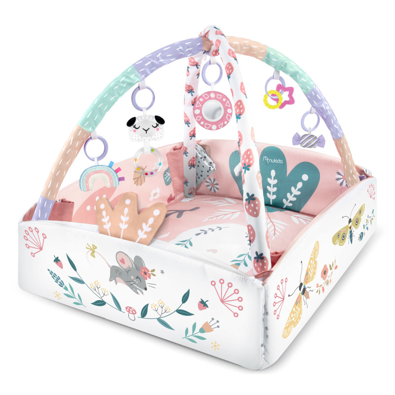 Mokomasis interaktyvus kilimėlis 110 x 100 cm Nukido paukštis