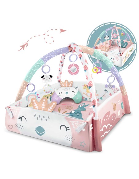 Mokomasis interaktyvus kilimėlis 110 x 100 cm Nukido paukštis