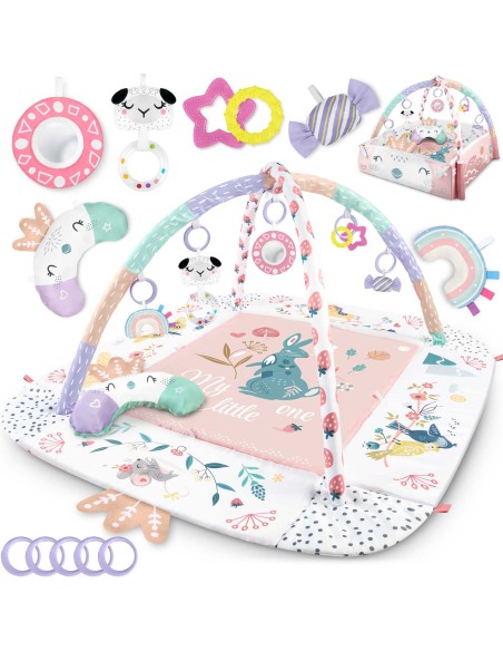 Mokomasis interaktyvus kilimėlis 110 x 100 cm Nukido paukštis